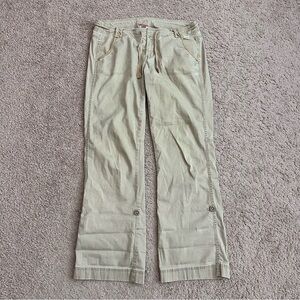 The North Face Drawstring Khaki Hiking Outdoor Pants Womens 8